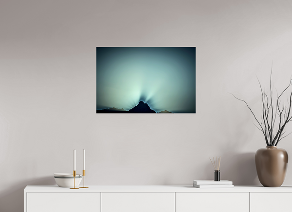 75 x 50 cm, Photo Print Under Acrylic Glass Sunrise #1