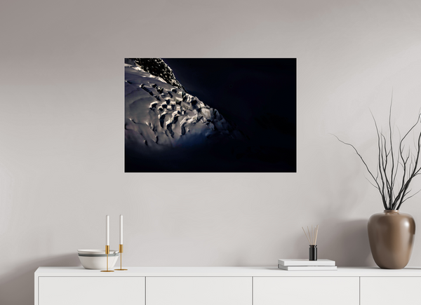 90 x 60 cm, Photo Print Under Acrylic Glass Crevasse #1