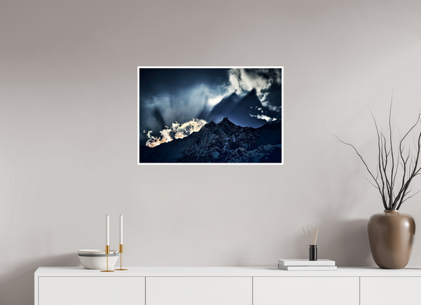 75 x 50 cm, Unframed Fuji Crystal DPII Evening Light #2