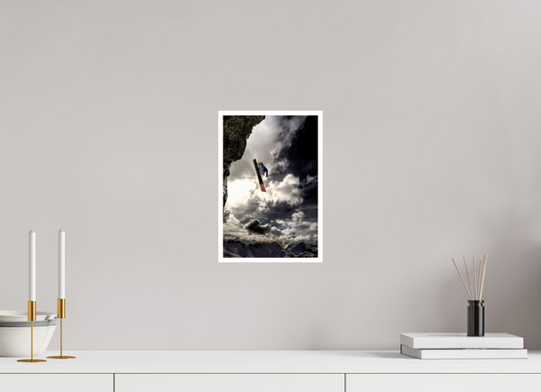 20 x 30 cm, Unframed Fuji Crystal DPII Over the top