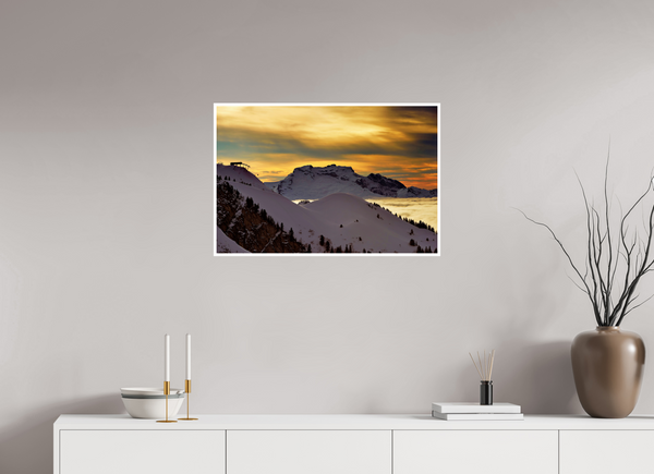 75 x 50 cm, Unframed Fuji Crystal DPII La Balme