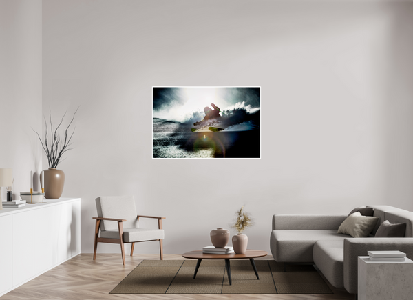 136.9 x 90 cm, Unframed Fuji Crystal DPII Full Tilt