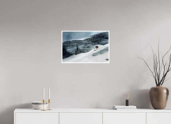 60 x 40 cm, Unframed Fuji Crystal DPII Glacial Turns