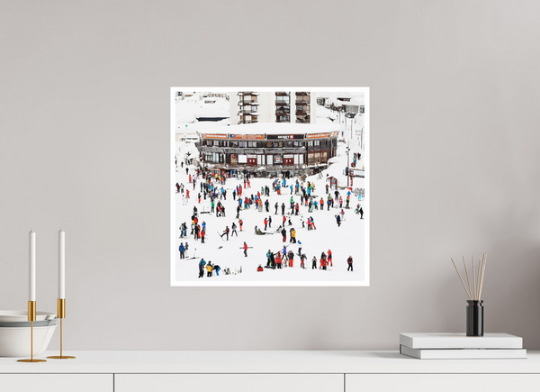 40 x 40 cm, 1cm Boarder + Fuji Crystal DPII Tignes