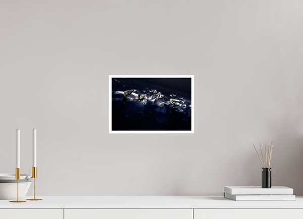 30 x 20 cm, Unframed Fuji Crystal DPII Crevasse #2