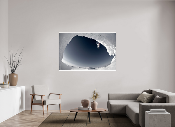 166.4 x 110 cm, Unframed Fuji Crystal DPII Riksgransen.