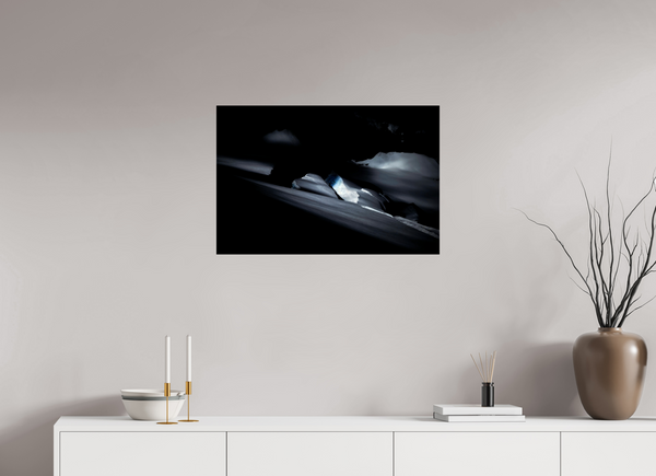 75 x 50 cm, Photo Print Under Acrylic Glass Crevasse #3