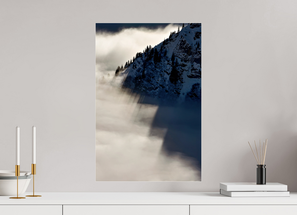 40 x 60 cm, Photo Print Under Acrylic Glass Murren #1