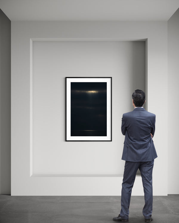 A Fleeting Moment on a Dark Ocean
