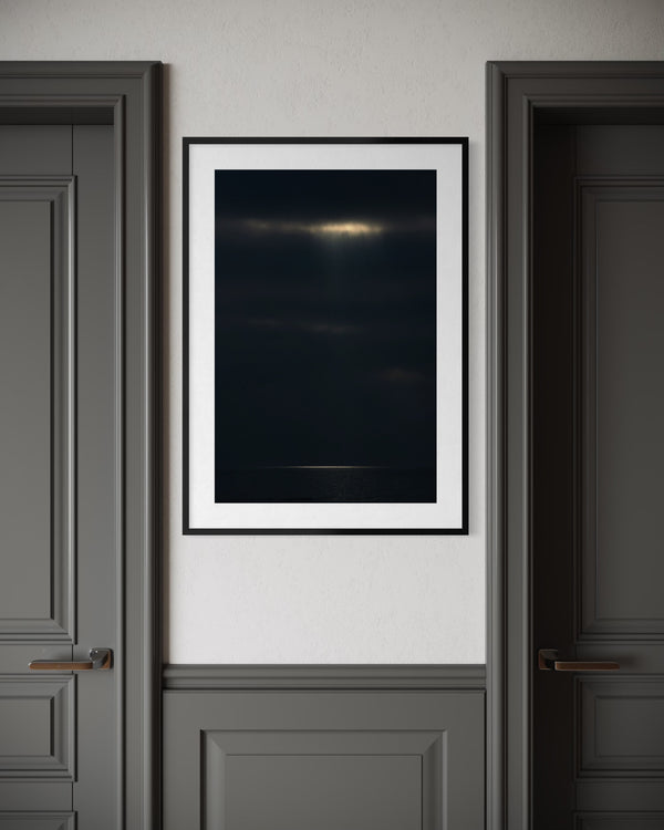 A Fleeting Moment on a Dark Ocean