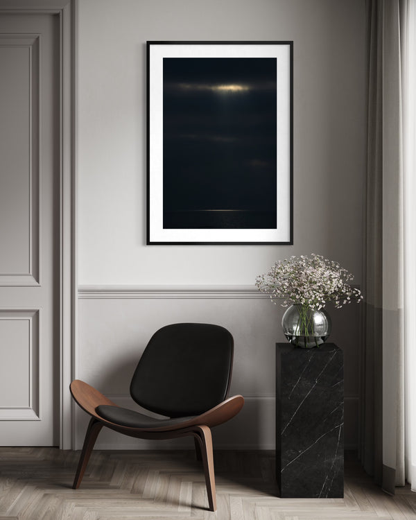 A Fleeting Moment on a Dark Ocean