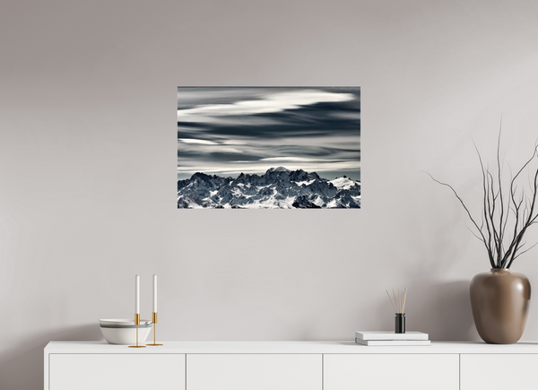 75 x 50 cm, Photo Print Under Acrylic Glass Crans Montana