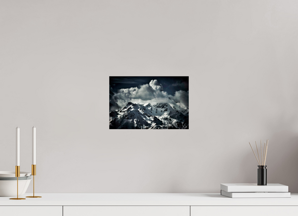 30 x 20 cm, Photo Print Under Acrylic Glass Storm Building