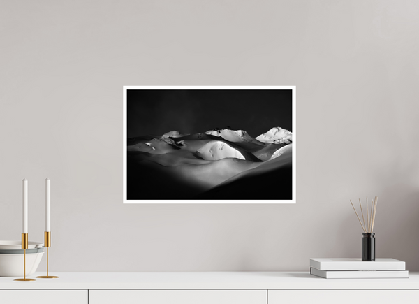 45 x 30 cm, Unframed Fuji Crystal DPII Powder Day, Tignes