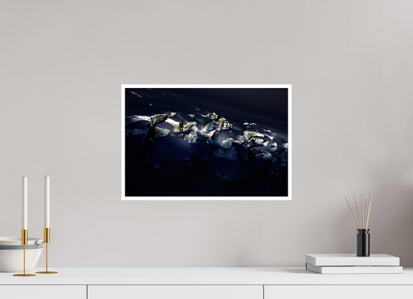 45 x 30 cm, Unframed Fuji Crystal DPII Crevasse #2