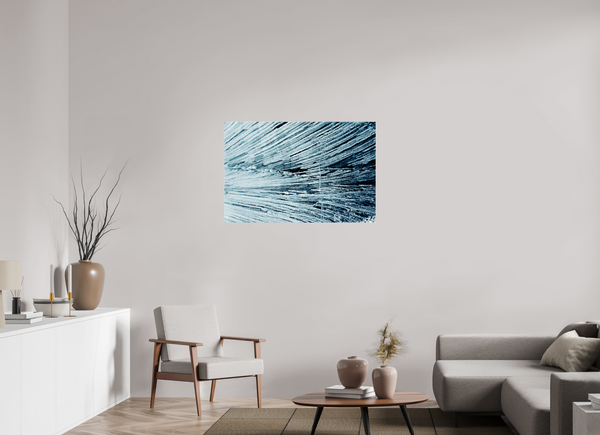 105 x 70 cm, Photo Print Under Acrylic Glass Glacial Ice #2