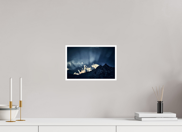 30 x 20 cm, Unframed Fuji Crystal DPII Evening Light #3