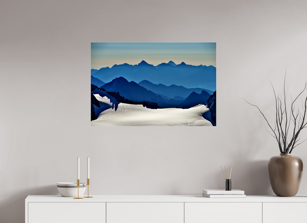 90 x 60 cm, Photo Print Under Acrylic Glass Above the Géant