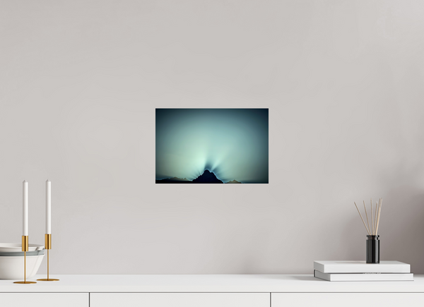 30 x 20 cm, Photo Print Under Acrylic Glass Sunrise #1