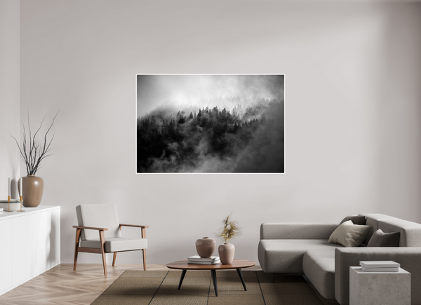 180 x 120 cm, Unframed Fuji Crystal DPII Morzine Mist