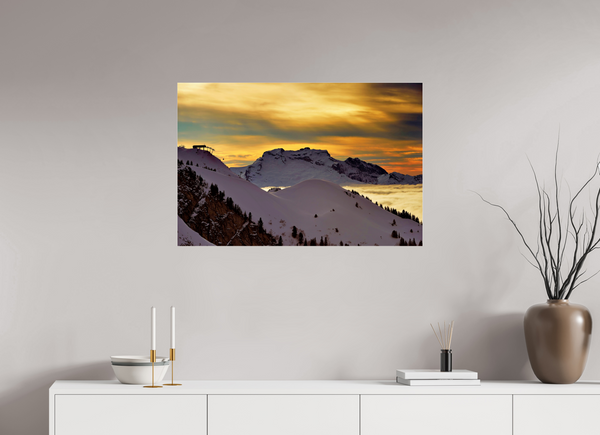90 x 60 cm, Photo Print Under Acrylic Glass La Balme