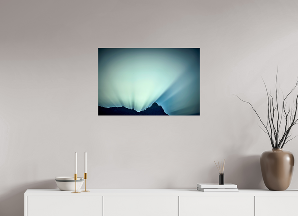 75 x 50 cm, Photo Print Under Acrylic Glass Sunrise #3