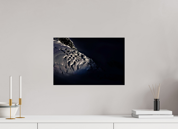 45 x 30 cm, Photo Print Under Acrylic Glass Crevasse #1