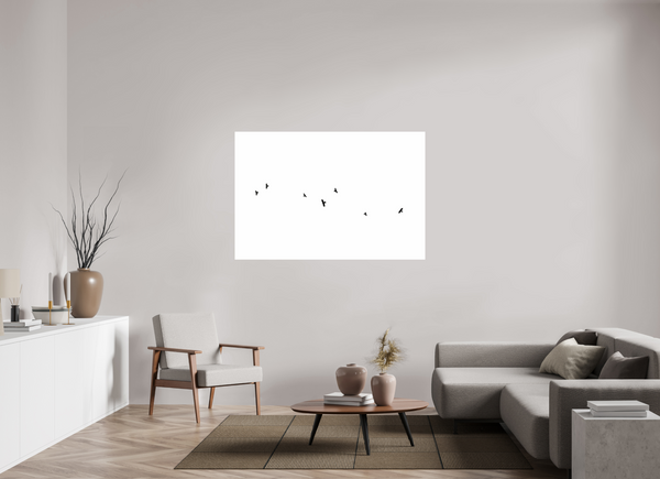 150 x 100 cm, Unframed Fuji Crystal DPII Black Crows #1