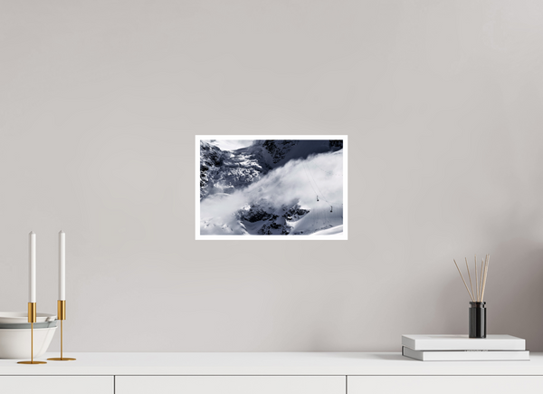 30 x 20 cm, Unframed Fuji Crystal DPII Trockener Steg, Zermatt