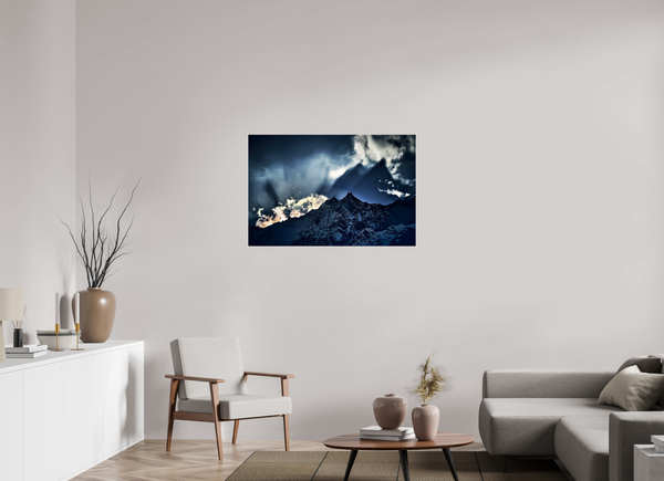 105 x 70 cm, Photo Print Under Acrylic Glass Evening Light #2