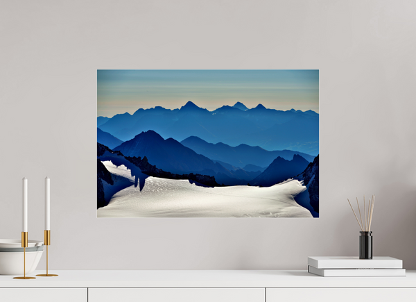 60 x 40 cm, Photo Print Under Acrylic Glass Above the Géant