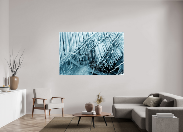 180 x 120 cm, Unframed Fuji Crystal DPII Glacial Ice #3