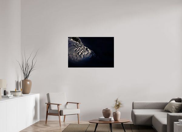 105 x 70 cm, Photo Print Under Acrylic Glass Crevasse #1