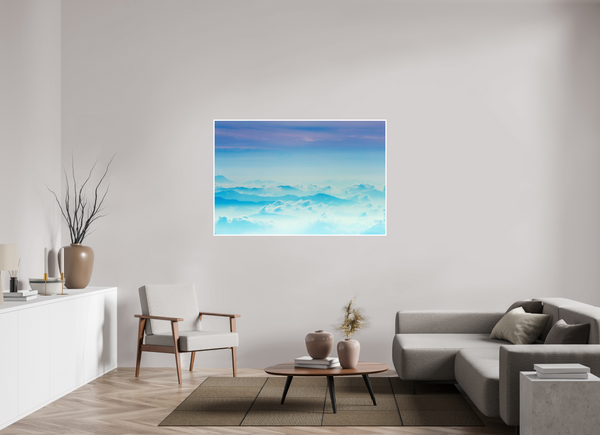150 x 100 cm, Unframed Fuji Crystal DPII Mountains Hues