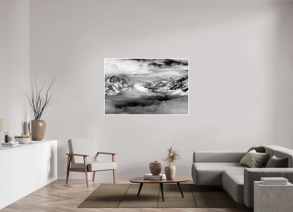 150 x 100 cm, Unframed Fuji Crystal DPII Zermatt Inversion