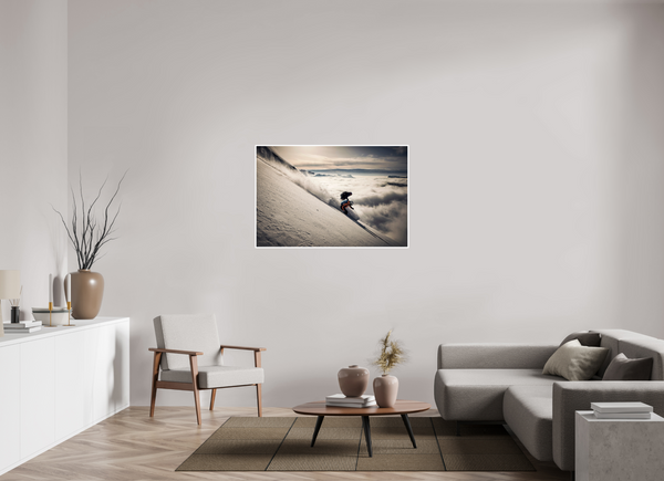 120 x 80 cm, Unframed Fuji Crystal DPII Sunset Descent