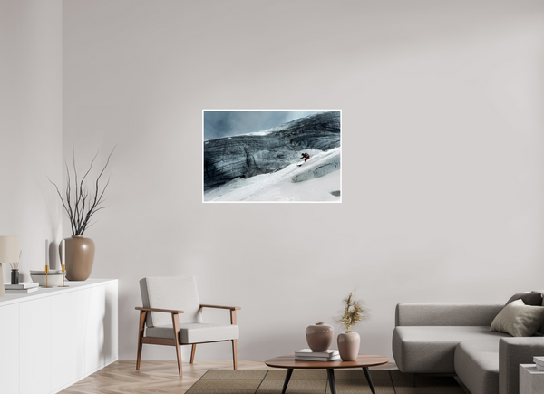 105 x 70 cm, Unframed Fuji Crystal DPII Glacial Turns