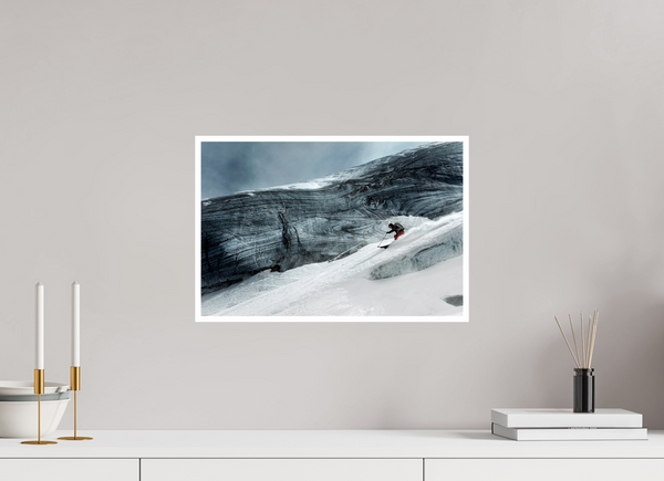 45 x 30 cm, Unframed Fuji Crystal DPII Glacial Turns