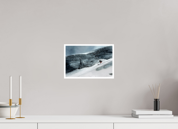 30 x 20 cm, Unframed Fuji Crystal DPII Glacial Turns