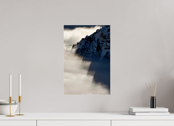 30 x 45 cm, Photo Print Under Acrylic Glass Murren #1