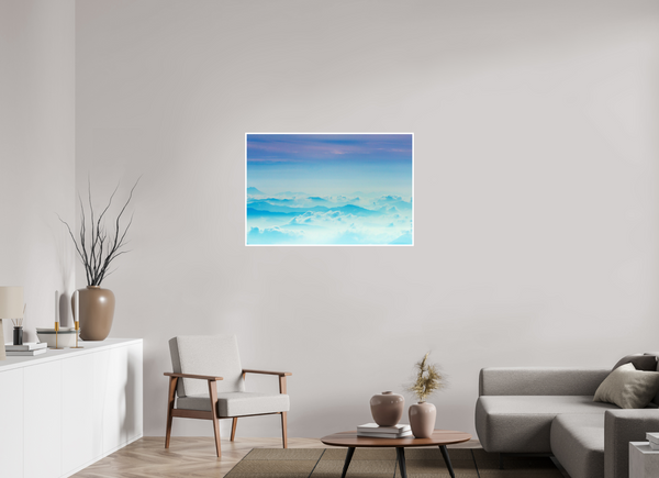 105 x 70 cm, Unframed Fuji Crystal DPII Mountains Hues