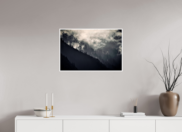 75 x 50 cm, Unframed Fuji Crystal DPII Klosters Forest #2