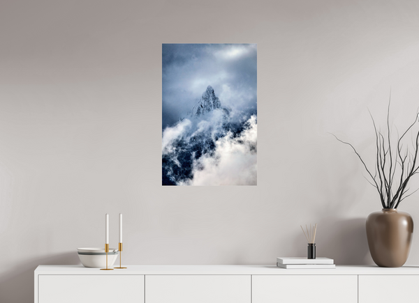50 x 75 cm, Photo Print Under Acrylic Glass L’Aiguille, Manigod
