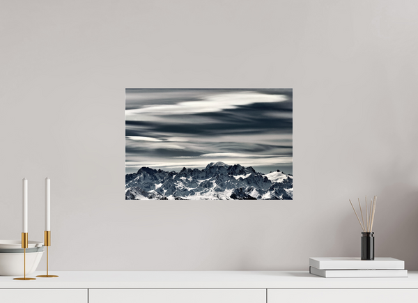 45 x 30 cm, Photo Print Under Acrylic Glass Crans Montana