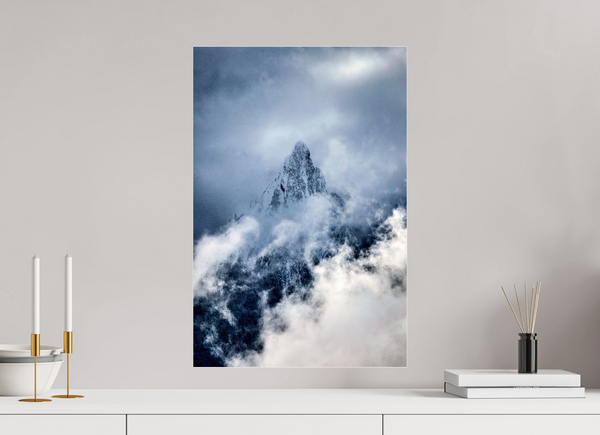 40 x 60 cm, Photo Print Under Acrylic Glass L’Aiguille, Manigod