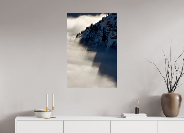 60 x 90 cm, Photo Print Under Acrylic Glass Murren #1