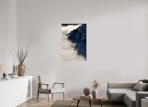 70 x 105 cm, Photo Print Under Acrylic Glass Murren #1