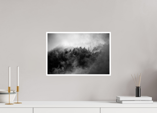 45 x 30 cm, Unframed Fuji Crystal DPII Morzine Mist
