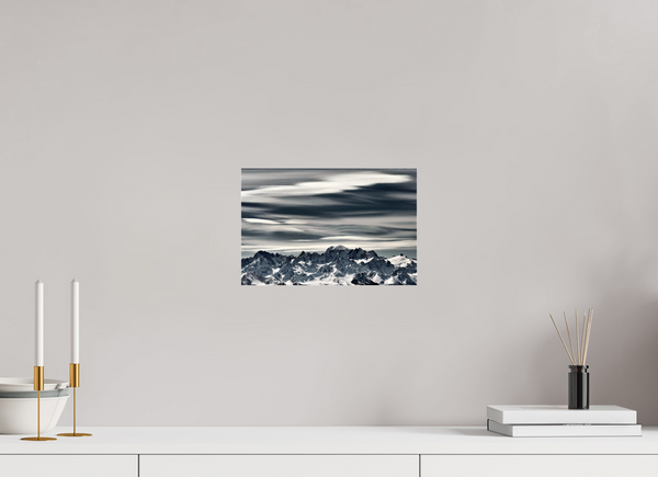 30 x 20 cm, Photo Print Under Acrylic Glass Crans Montana