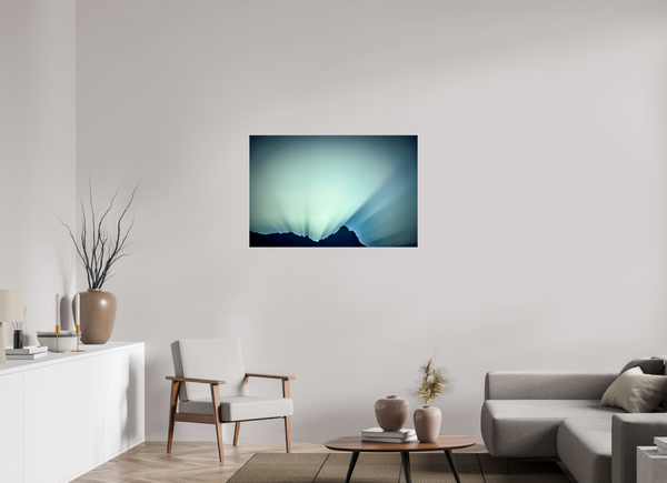 105 x 70 cm, Photo Print Under Acrylic Glass Sunrise #3